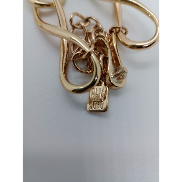 Vintage ALM Soho Gold Tone Infinity .:* 24-27" Chain Necklace *:. - Picture 7 of 8